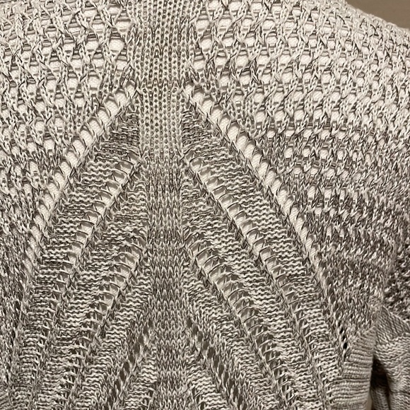 Leo & Nicale Open Long Sleeve Sweater Vest - M - Picture 5 of 9